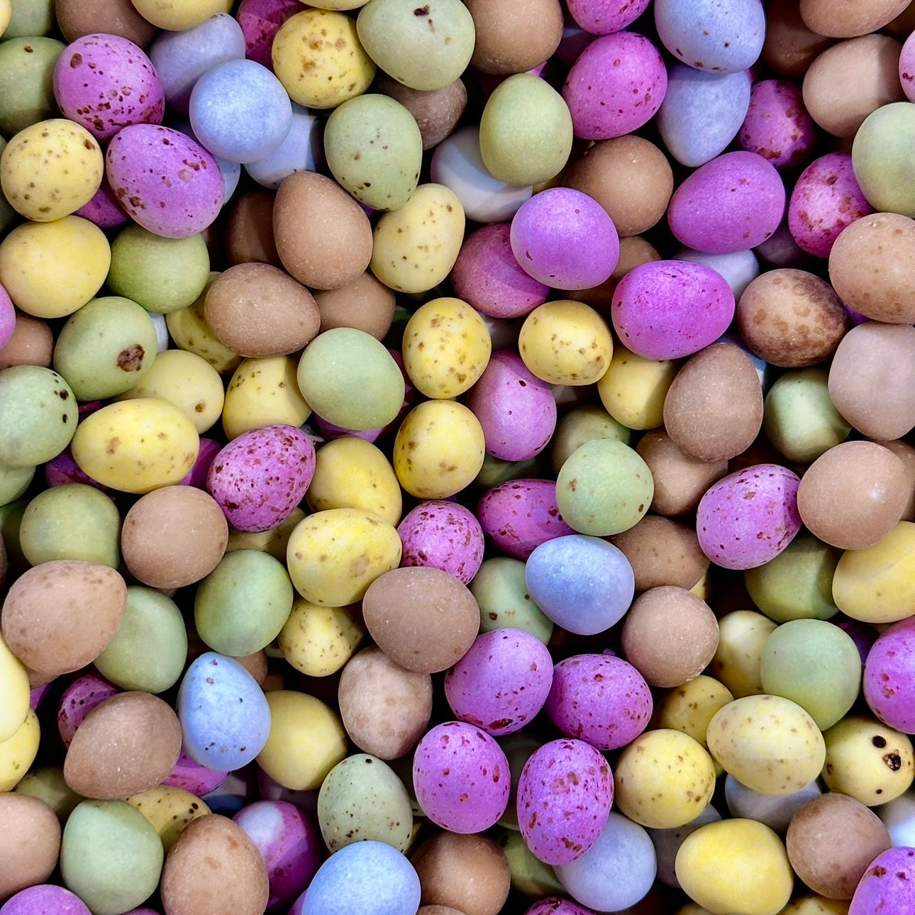 Mini chocolate eggs