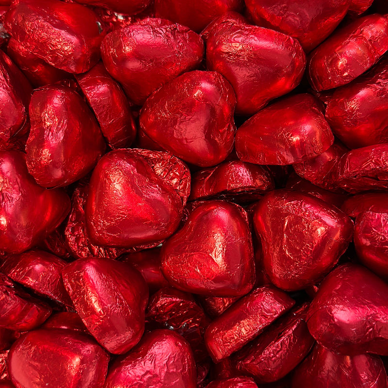 Caramel Ganache Chocolate Hearts (VEG/GEL F)