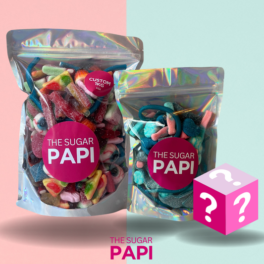 ULTIMATE SWEET BUNDLE - 1KG POUCH OF PICK & MIX & 1 500G PRE MADE MIX + MYSTERY ITEM